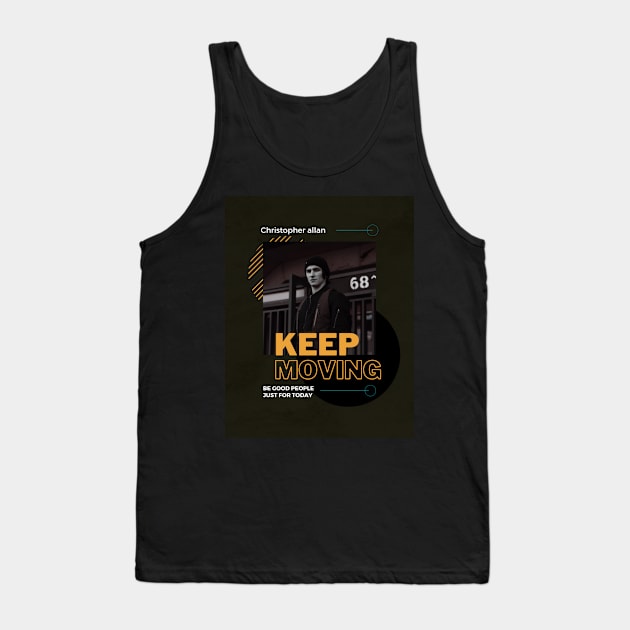 keep moving Tank Top by bahullah_art